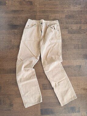 Wrangler Pant Men Size 32 Beige